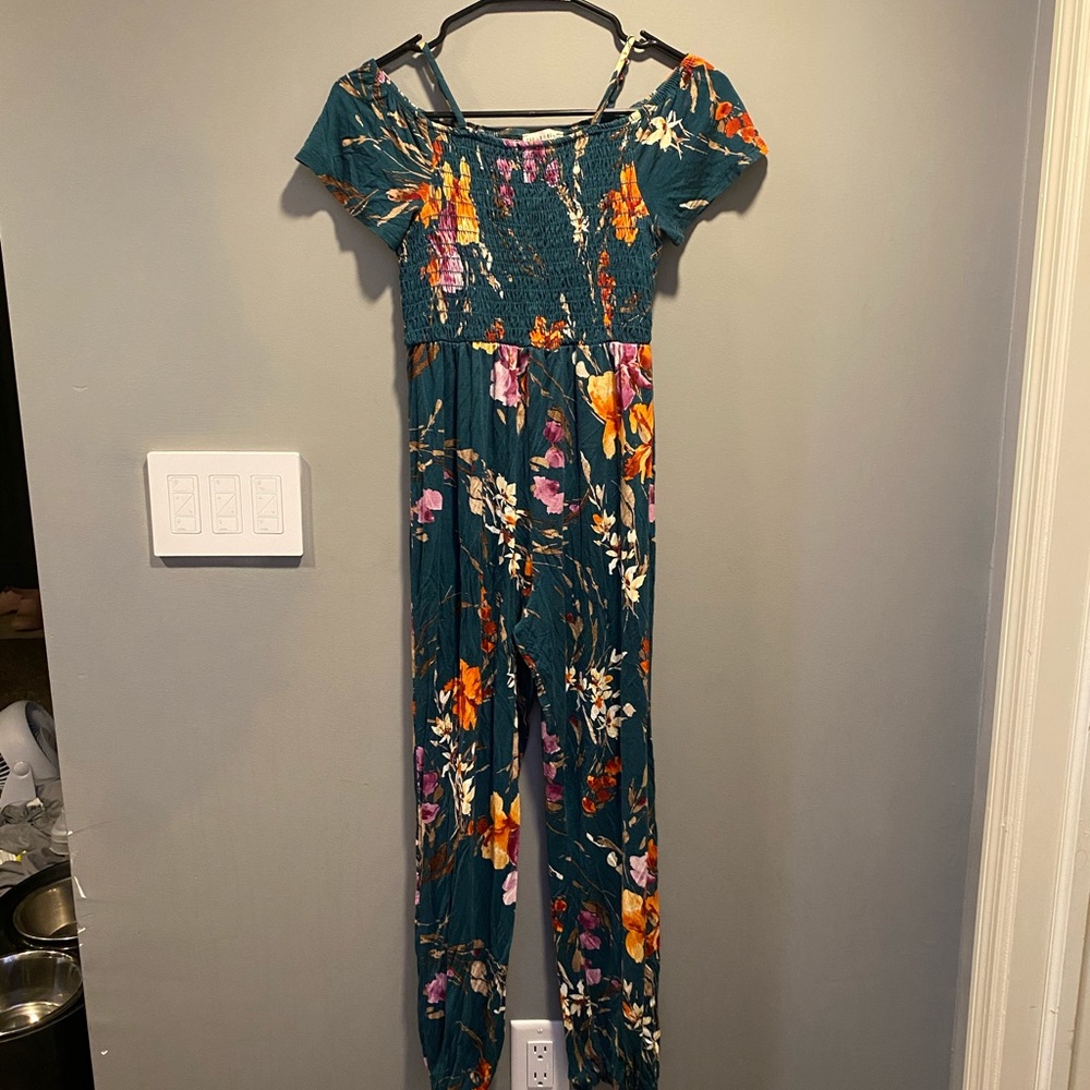 flower jumpsuit
